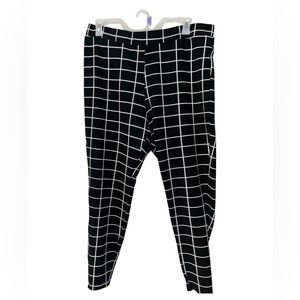 Black Striped Pants, Size 3XL(18/20)